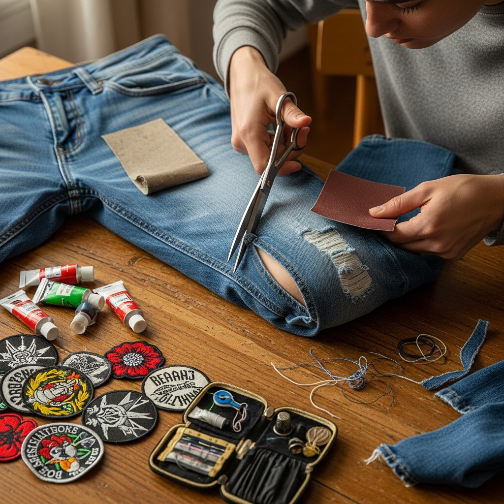 DIY та апсайклінг: Як створити гранж-одяг своїми руками